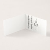 Frohe Ostern - Osterhase in Blumen Kaart (Binnen)