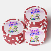 Frohe Ostern Poker Chips (Opstapeling)