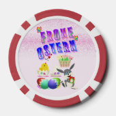 Frohe Ostern Poker Chips (Achterkant)