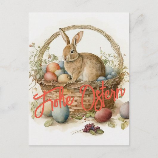 Frohe Ostern Postkarte Briefkaart (Voorkant)