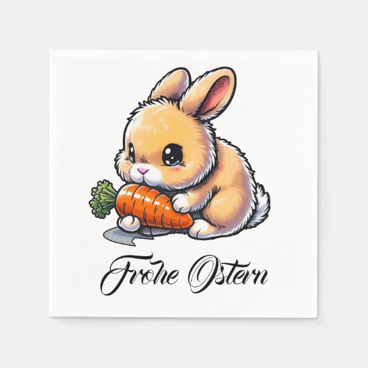 Frohe Ostern Servet (Voorkant)