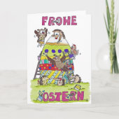 FROHE OSTERN wenskaart van Nicole Janes Feestdagen Kaart (Voorkant)