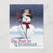 Frohe Weihnacht Feestdagenkaart (Voorkant)