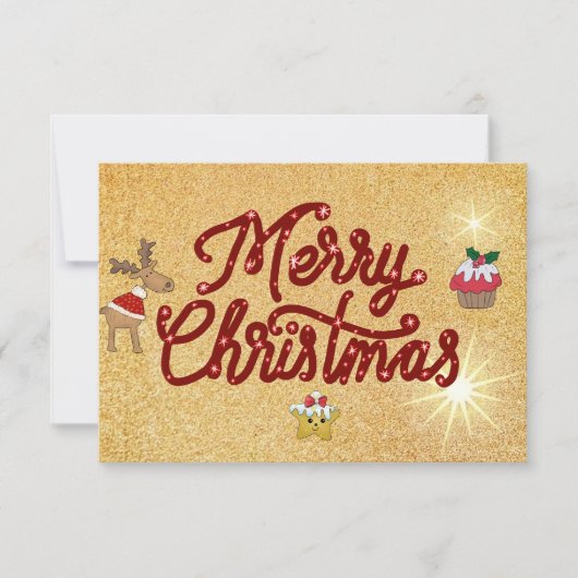 Frohe Weihnacht Kaart (Voorkant)