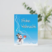 Frohe Weihnacht... / Vrolijk kerstfeest Feestdagenkaart (Staand voorkant)