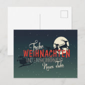 Frohe Weihnachten Briefkaart (Voorkant / Achterkant)