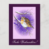 Frohe Weihnachten! Briefkaart (Voorkant)