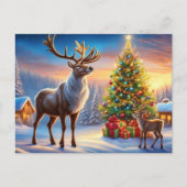 Frohe Weihnachten  Briefkaart (Voorkant)