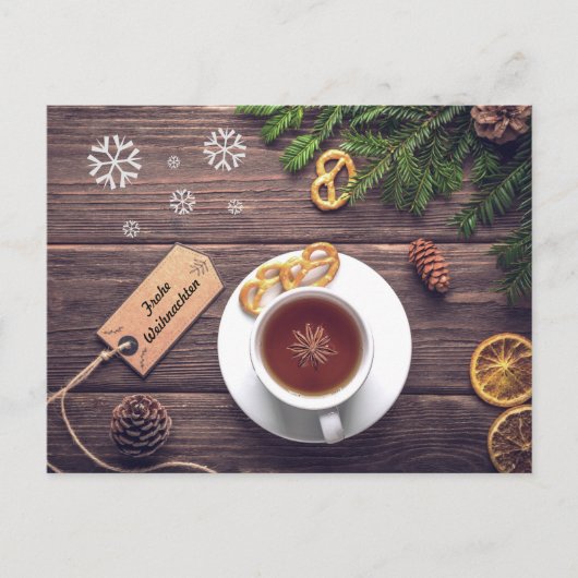 Frohe Weihnachten Briefkaart (Voorkant)