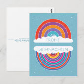 Frohe Weihnachten Briefkaart (Voorkant / Achterkant)