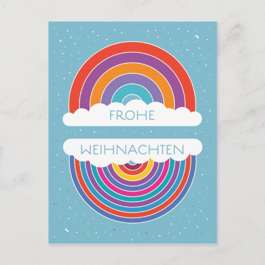 Frohe Weihnachten Briefkaart (Voorkant)