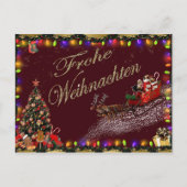 Frohe Weihnachten Briefkaart (Voorkant)