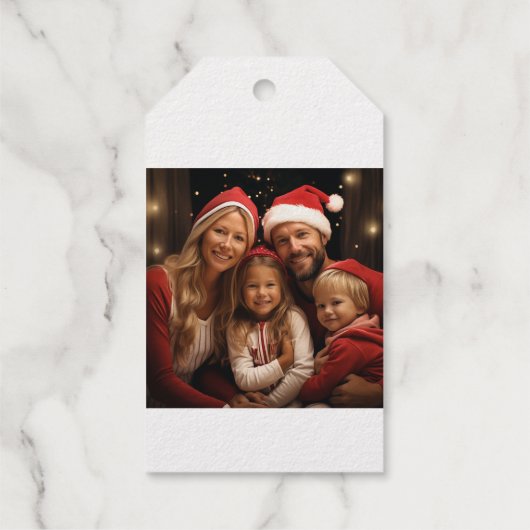 Frohe Weihnachten Cadeaulabels (Achterkant)