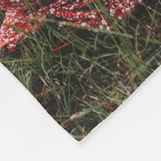 Frohe Weihnachten Duitse Kerst 4 Fotocollage Fleece Deken (Hoek)