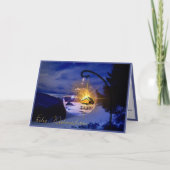 Frohe Weihnachten Duitse kerst personaliseren Kaart (Voorkant)