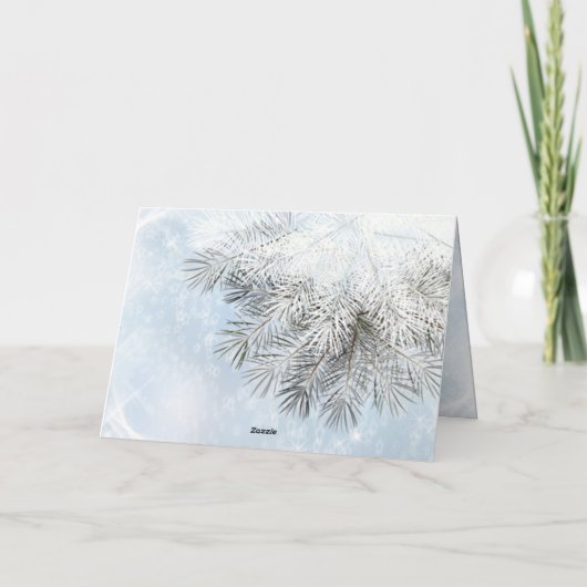 Frohe Weihnachten - Duitse Kerstmis Feestdagen Kaart (Achterkant)