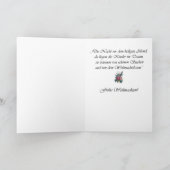 Frohe Weihnachten! Feestdagen Kaart (Binnen)