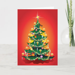 Frohe Weihnachten! Feestdagen Kaart