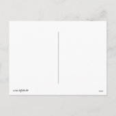 Frohe Weihnachten Feestdagenkaart (Achterkant)