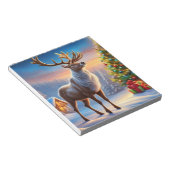 Frohe Weihnachten Fensteraufkleber Notitieblok (Schuin)