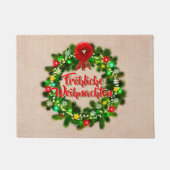 Frohe Weihnachten Fußmatte Christmas Deurmat (Voorkant)