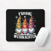 Frohe Weihnachten German Gnome Christmas Decoratio Muismat (Met muis)