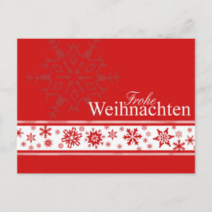 Frohe Weihnachten German KerstKaart Feestdagenkaart