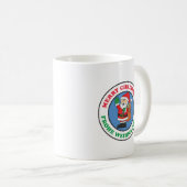 Frohe Weihnachten German Kerstkerstkerstkerstkerst Koffiemok (Voorkant rechts)