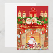 Frohe Weihnachten  Kaart (Voorkant / Achterkant)