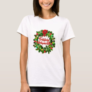 Frohe Weihnachten kerst T-shirt