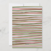 Frohe Weihnachten kerstfoto's boombijkantoor Feestdagenkaart (Achterkant)