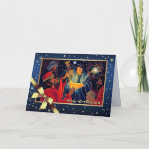 Frohe Weihnachten. kerstKaart in het Duits Feestdagen Kaart