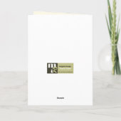 Frohe Weihnachten. kerstKaarten in het Duits Feestdagen Kaart (Achterkant)