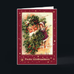 Frohe Weihnachten. kerstKaarten in het Duits Feestdagen Kaart<br><div class="desc">Frohe Weihnachten. De Vintage kerstengel  het Wenskaart van Kerstmis in het Duits. Overeenkomende kaarten en geschenken die beschikbaar zijn in de categorie Kerstmis en Nieuwjaar/ kunst van onze winkel.</div>