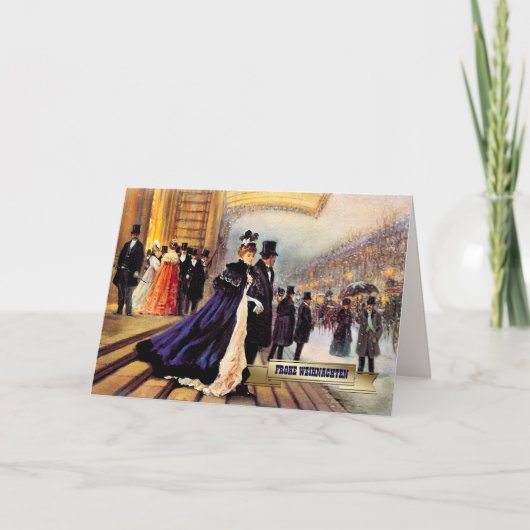 Frohe Weihnachten. kerstKaarten in het Duits Feestdagen Kaart (Voorkant)