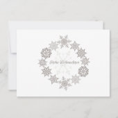 Frohe Weihnachten Notitiekaartje (Voorkant)