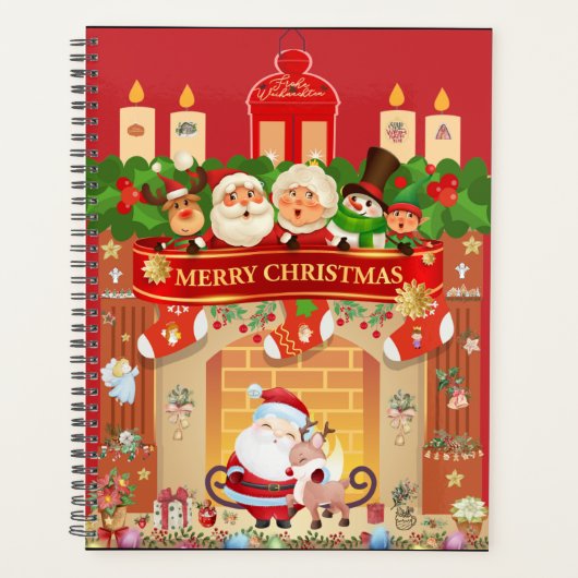Frohe Weihnachten Planner (Voorkant)