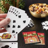 Frohe Weihnachten Pokerkaarten (Insitu)