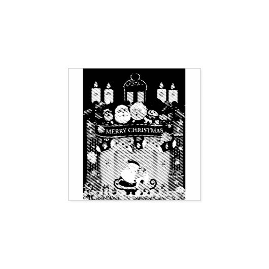 Frohe Weihnachten Rubberstempel (Afrduk)