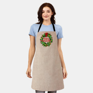 Frohe Weihnachten Schürze Kerstmis Schort