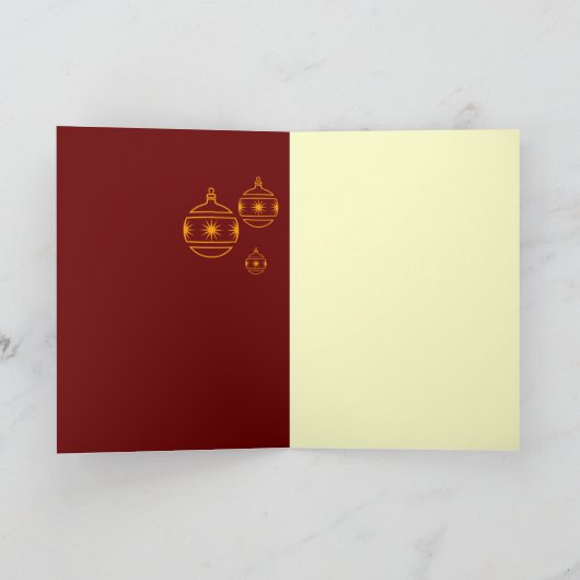 Frohe Weihnachten - Tannen-your text Feestdagen Kaart (Binnen)