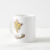 Frohe Weihnachten Tasse Koffiemok (Voorkant links)