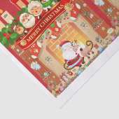 Frohe Weihnachten  Tissuepapier (Detail)