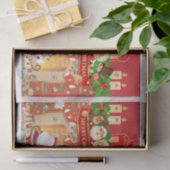 Frohe Weihnachten  Tissuepapier (Geschenk)