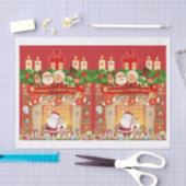 Frohe Weihnachten  Tissuepapier (Craft)