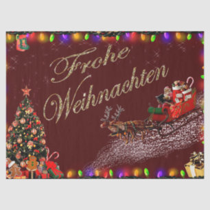 Frohe Weihnachten Tissuepapier