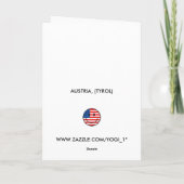 FROHE WEIHNACHTEN (VROLIJKE KERSTMIS) FEESTDAGEN KAART (Achterkant)