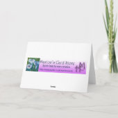 Frohes Fest Karte - Duitse Kerstkaart Feestdagen Kaart (Achterkant)