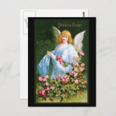 "Frohliche Ostern"  Duits Briefkaart (Voorkant / Achterkant)