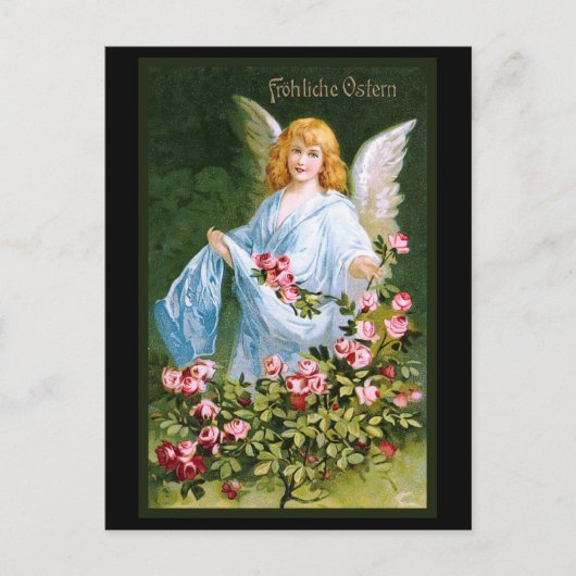 "Frohliche Ostern"  Duits Briefkaart (Voorkant)
